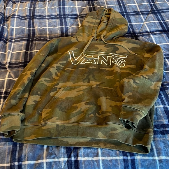 Vans | Shirts | Vans Camo Hoodie | Poshmark